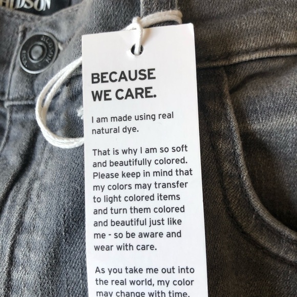 Hudson Kass Straight Ankle Jean Ride NWT Size 29 - Picture 12 of 14